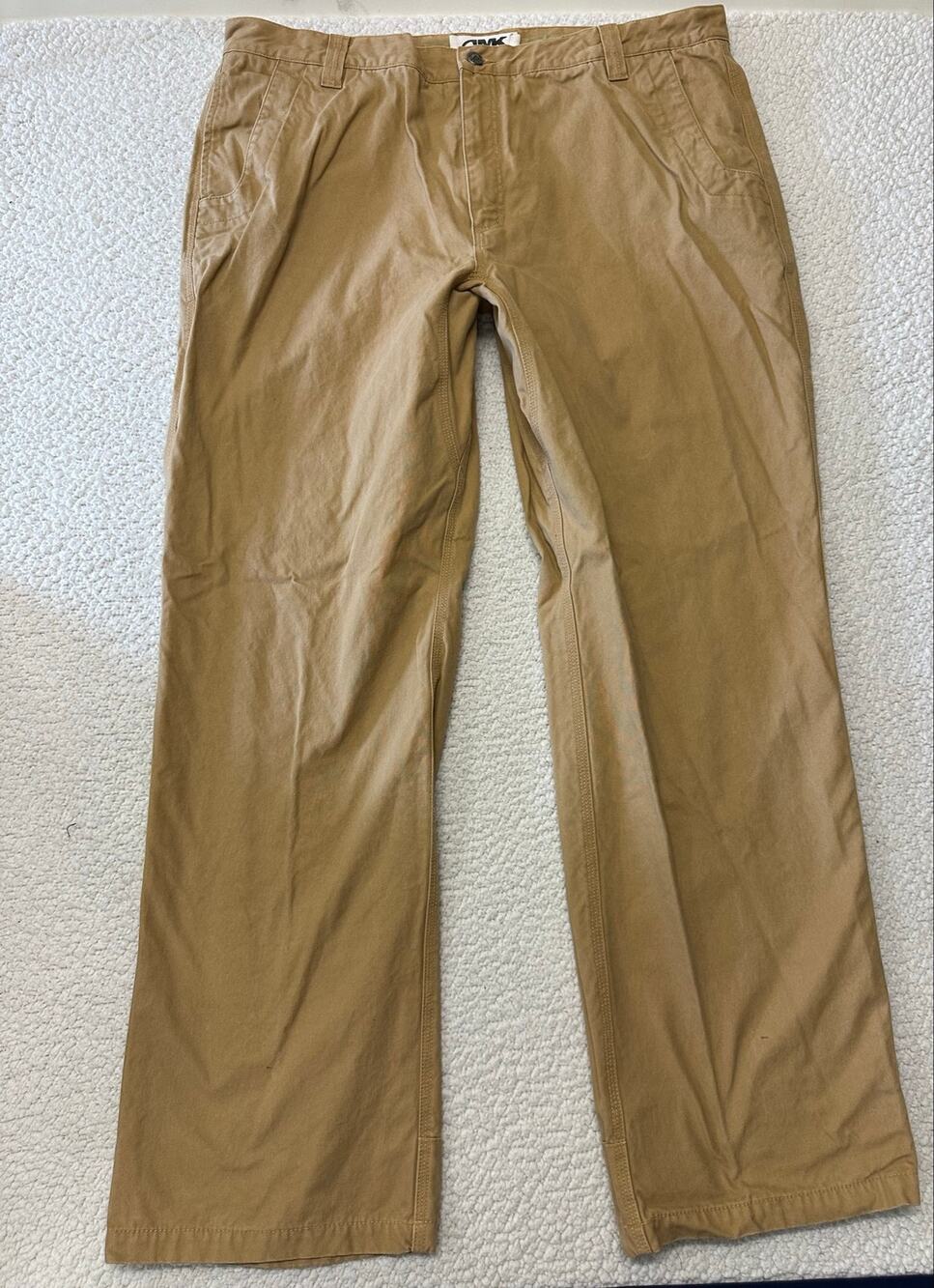 Mountain Khakis Mens Flannel Lined Pants Size 41